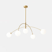 Lustra Chandelier Valentina Arc Brass Elegant-Neutral Decor