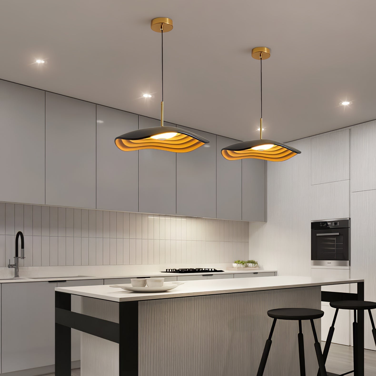 Zynthra Resin Artistic Pendant Lamp-Neutral Decor