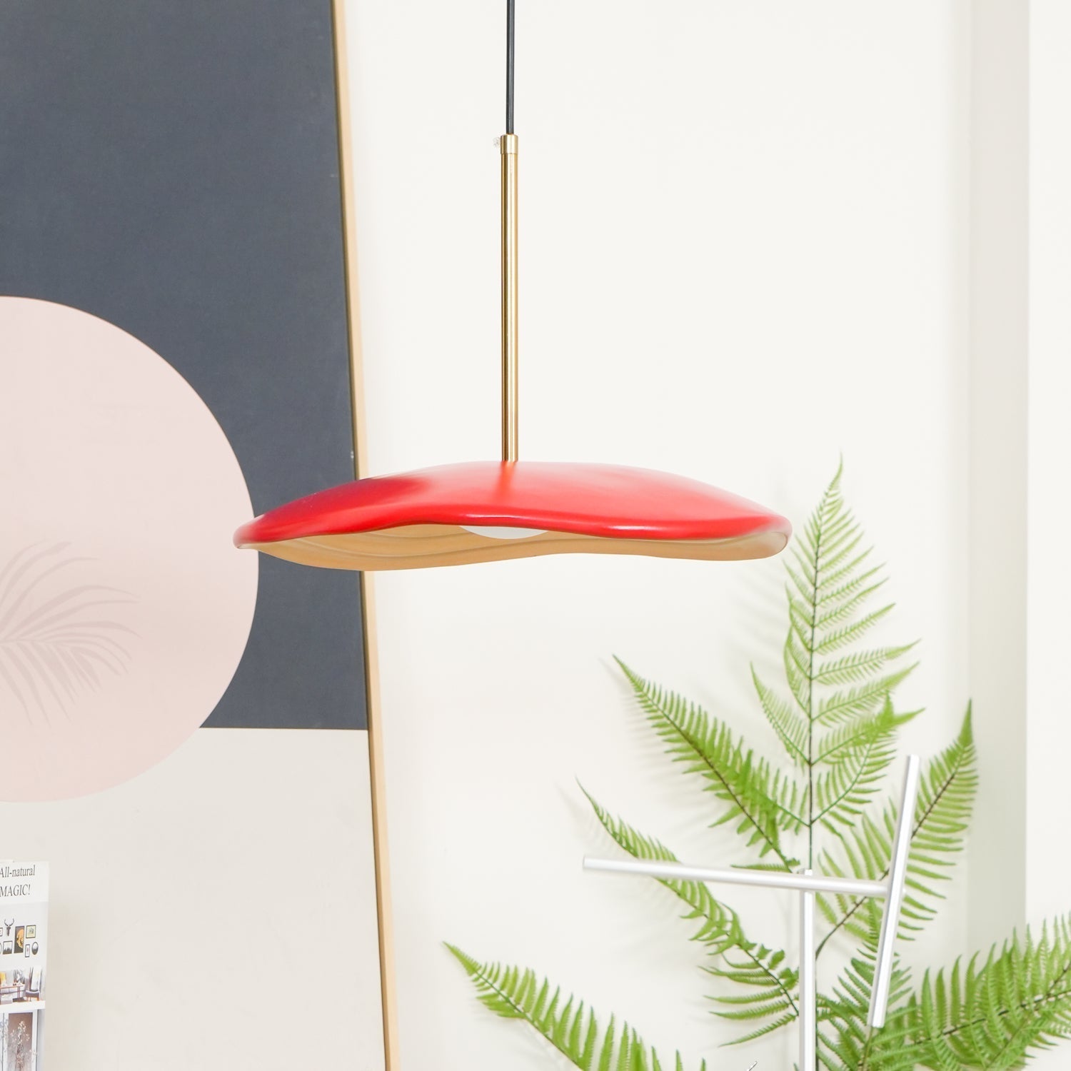 Zynthra Resin Artistic Pendant Lamp-Neutral Decor