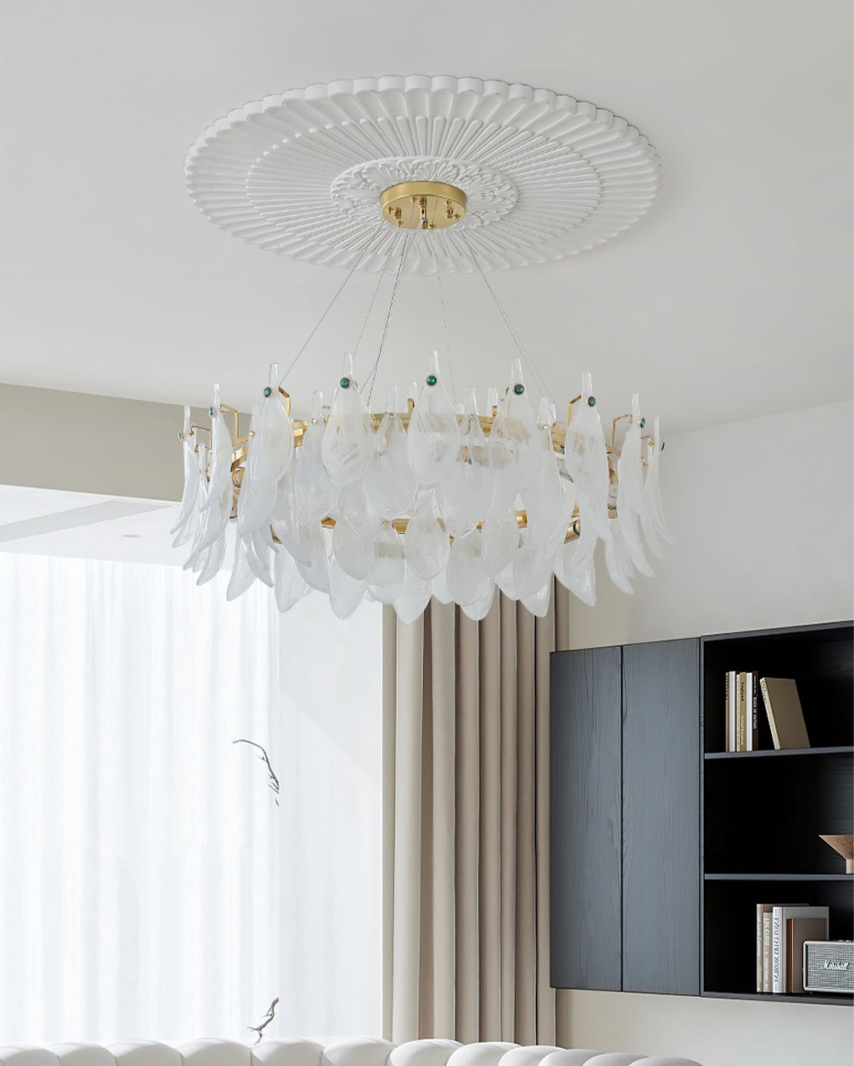 Valentino Cloud Glass Chandelier