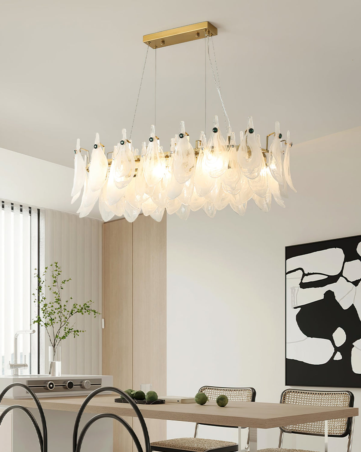 Valentino Cloud Glass Chandelier