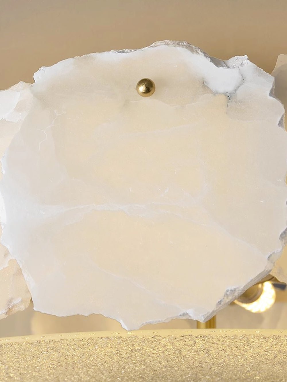Peld Alabaster Flush Mount Light-Neutral Decor