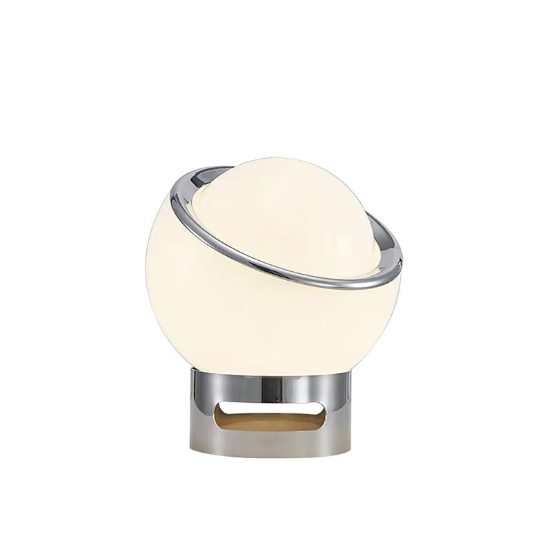 Halonce Steel Futuristic Table Lamp-Neutral Decor