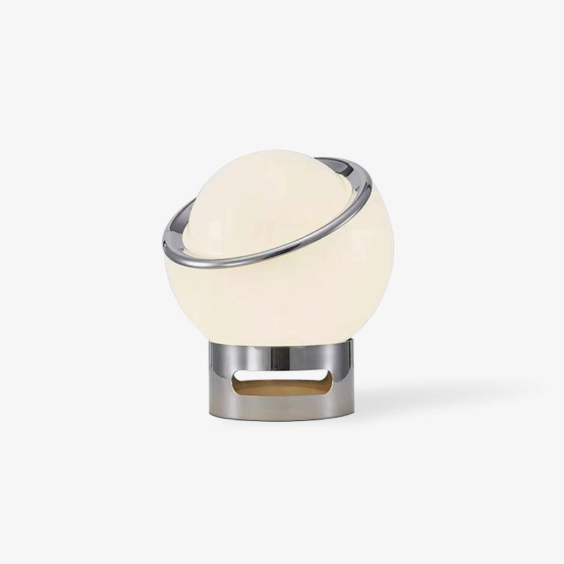 Halonce Steel Futuristic Table Lamp-Neutral Decor
