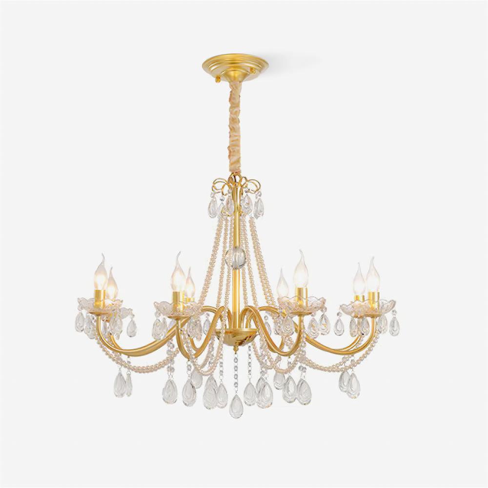 Elysion Gold Crystal Chandelier