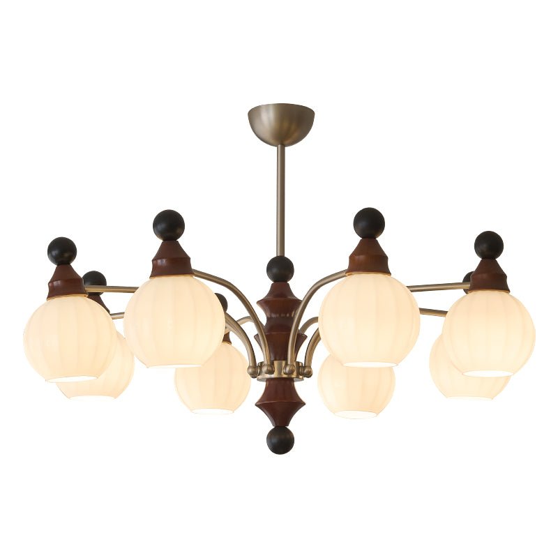 Zosilara Traditional Elegance Wood Chandelier-Neutral Decor