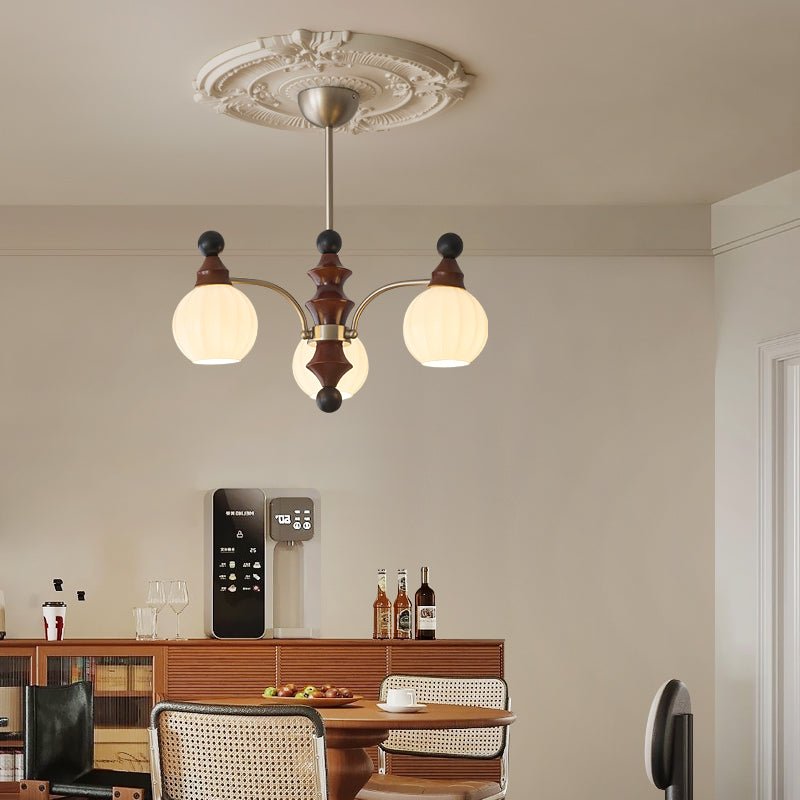 Zosilara Traditional Elegance Wood Chandelier-Neutral Decor