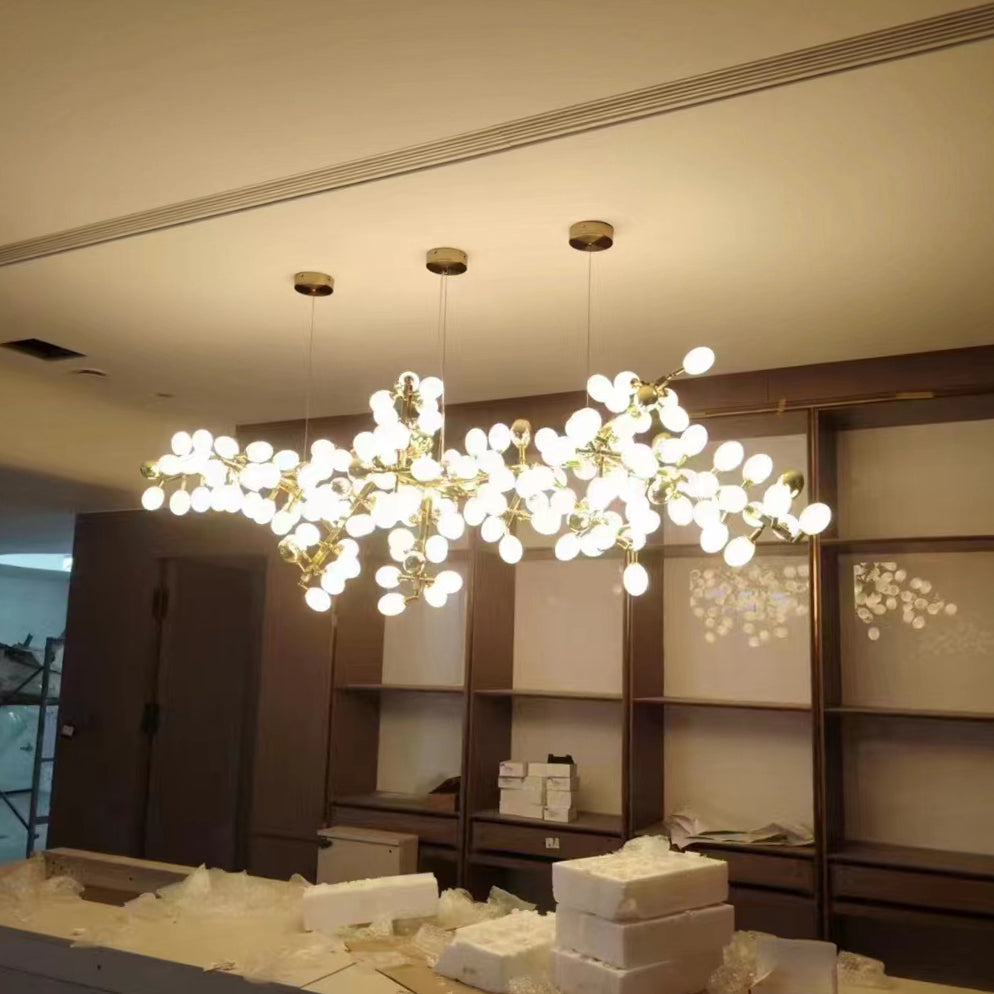 Elara Glass Chandelier