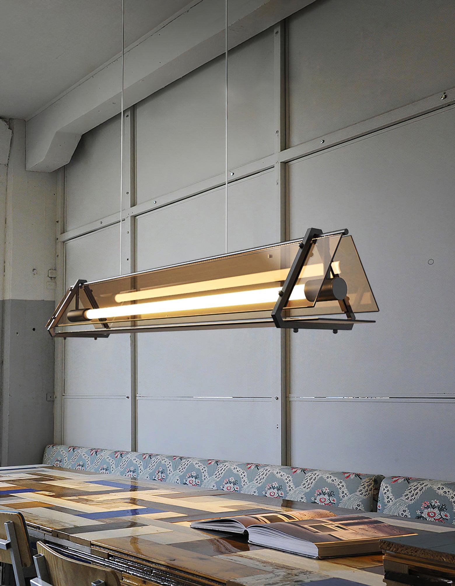 Carven Glass Minimalistic Pendant Light-Neutral Decor
