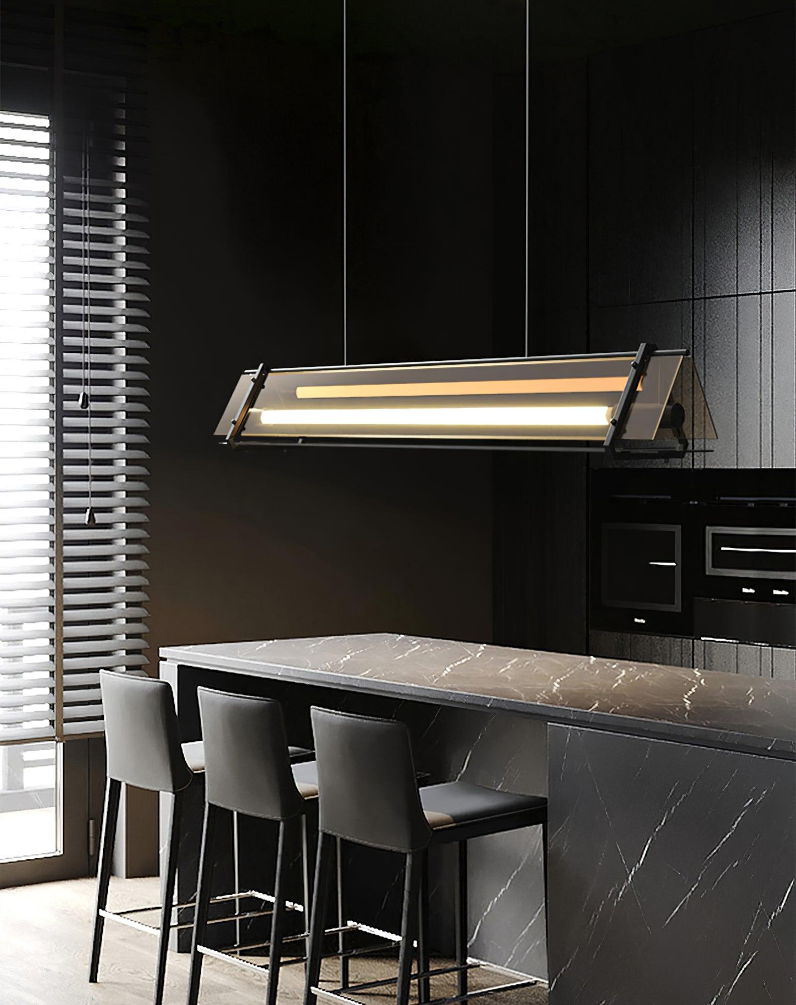 Carven Glass Minimalistic Pendant Light-Neutral Decor