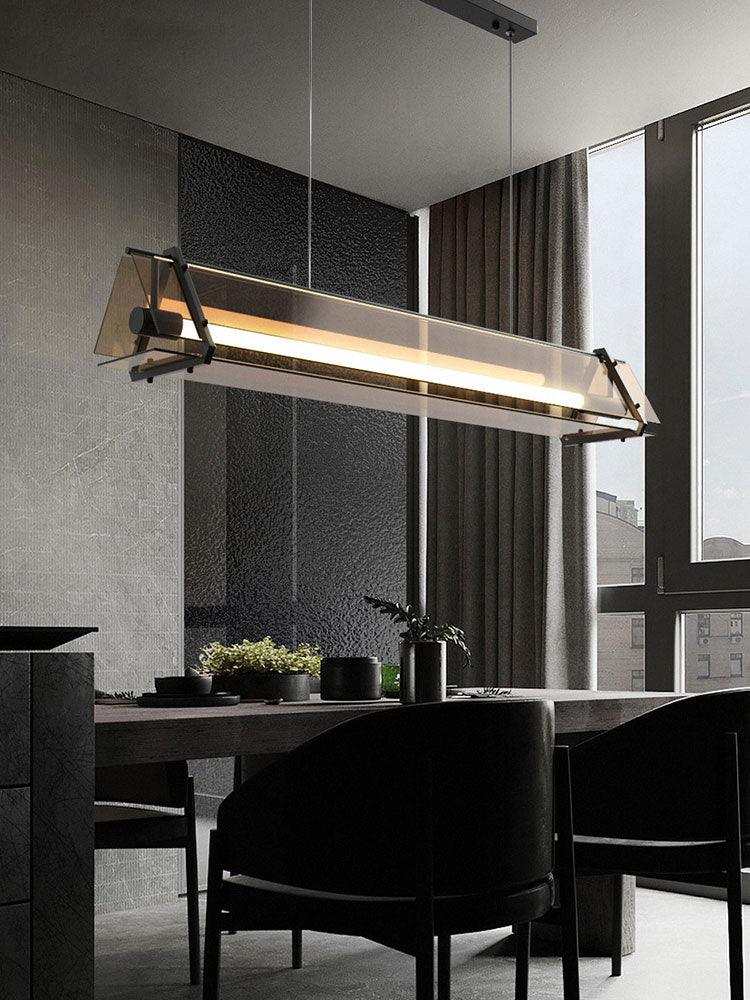 Carven Glass Minimalistic Pendant Light-Neutral Decor