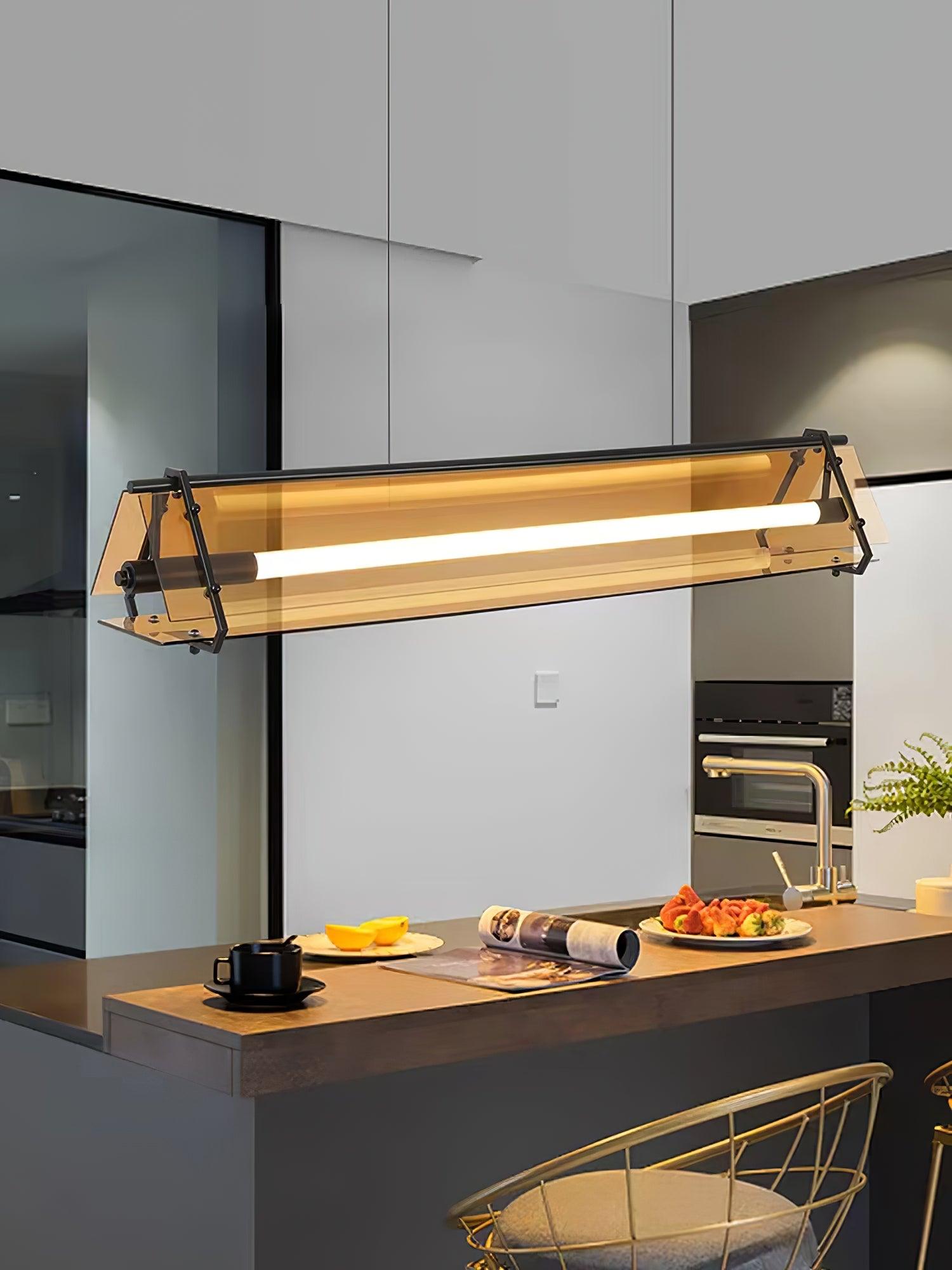 Carven Glass Minimalistic Pendant Light-Neutral Decor