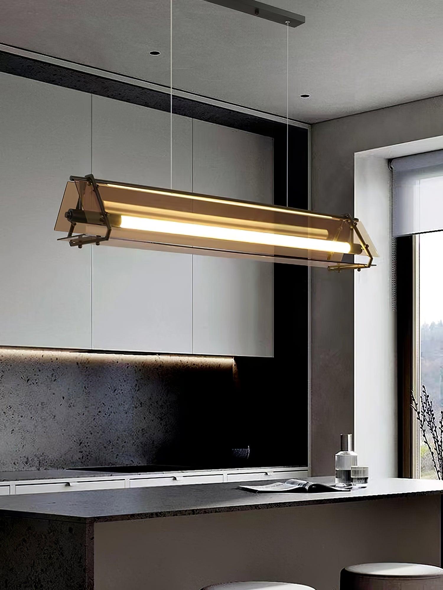 Carven Glass Minimalistic Pendant Light-Neutral Decor