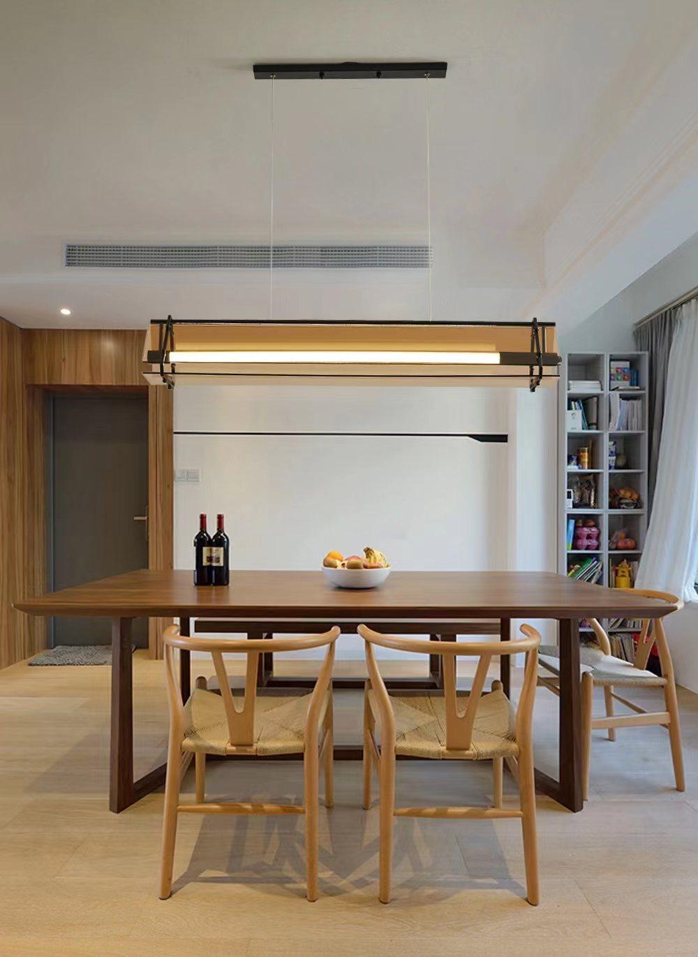 Carven Glass Minimalistic Pendant Light-Neutral Decor