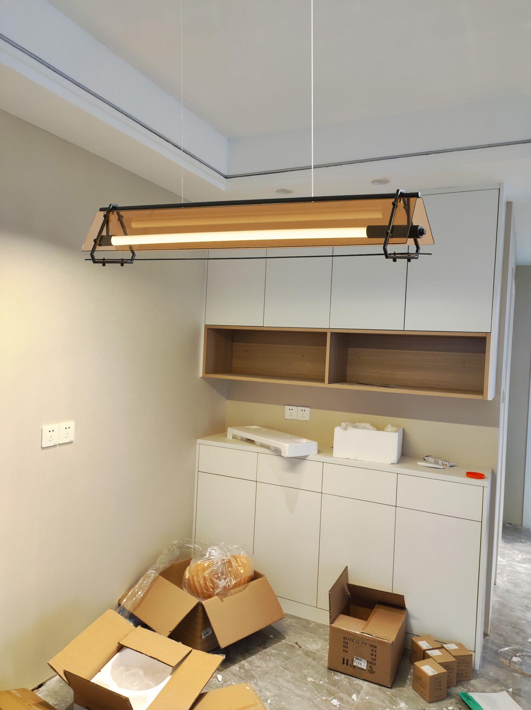 Carven Glass Minimalistic Pendant Light-Neutral Decor