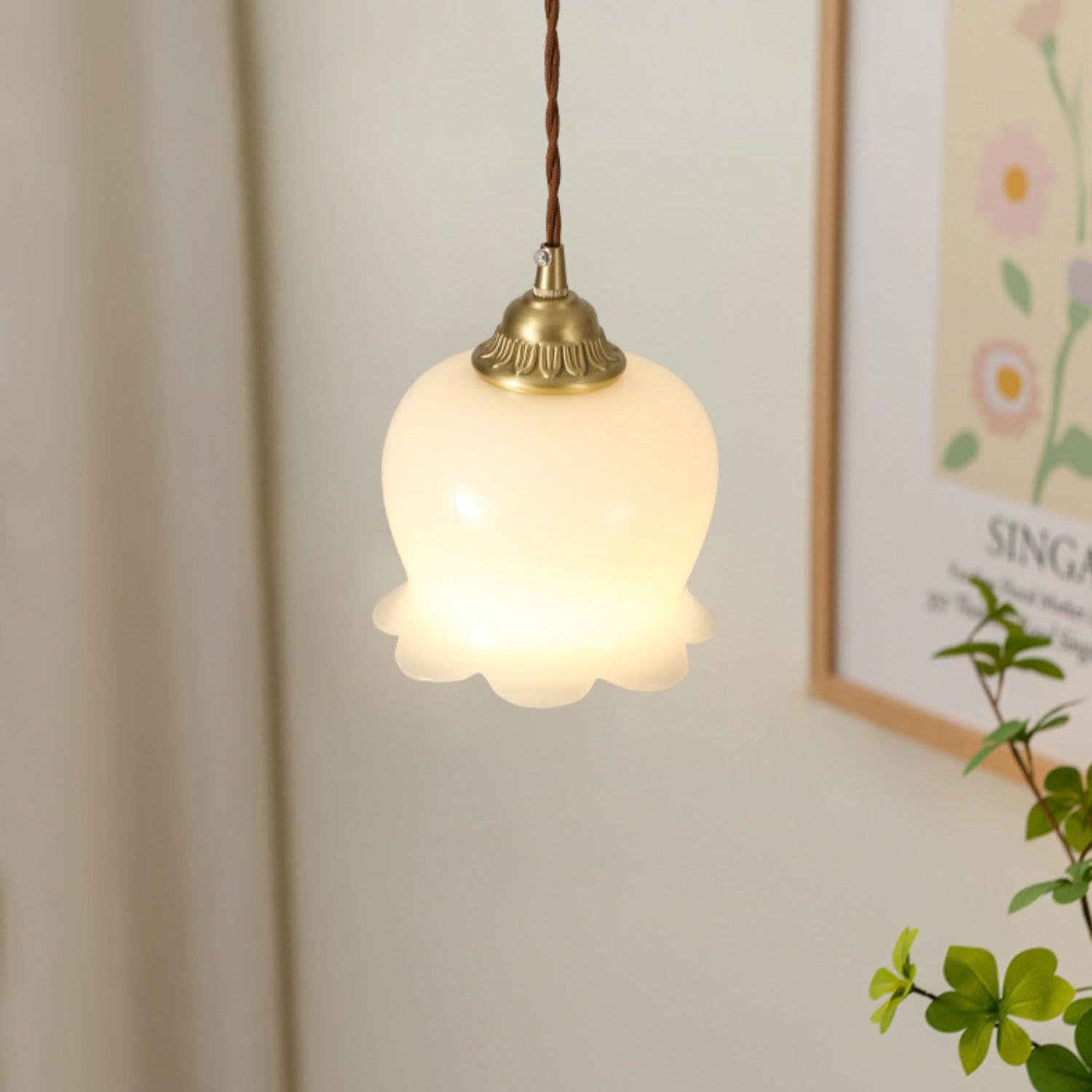 Lustra Pendant Lamp Valley Flower-Neutral Decor