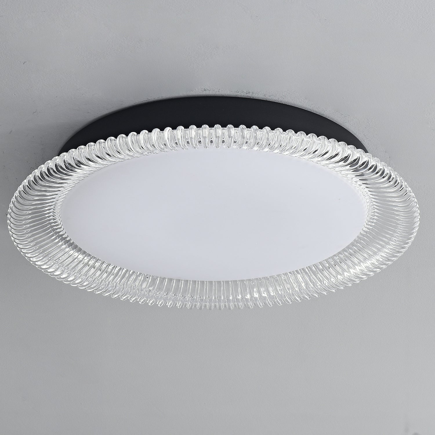 Lustra Ceiling Light Vanguard Acrylic Ring-Neutral Decor