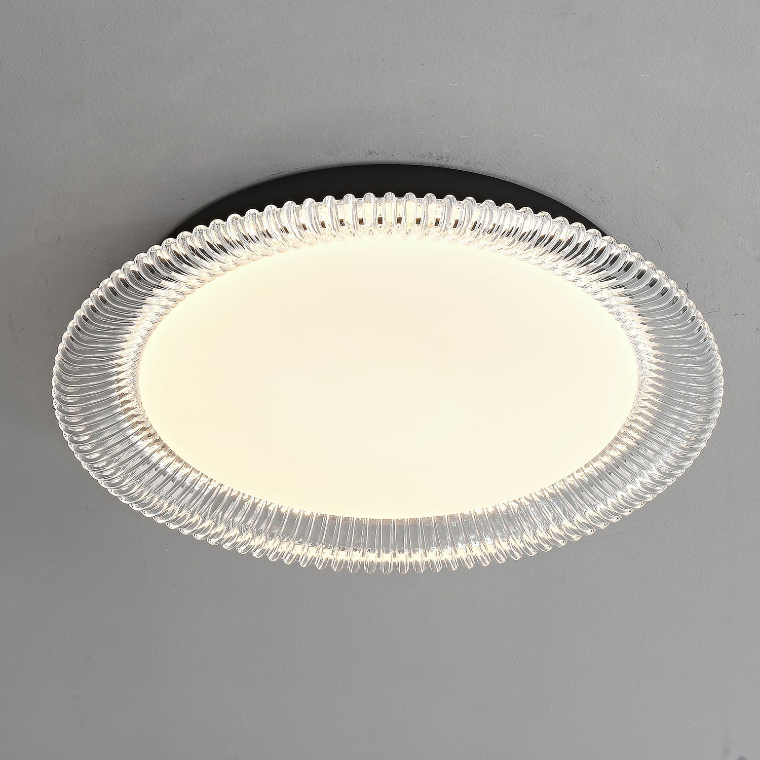 Lustra Ceiling Light Vanguard Acrylic Ring-Neutral Decor