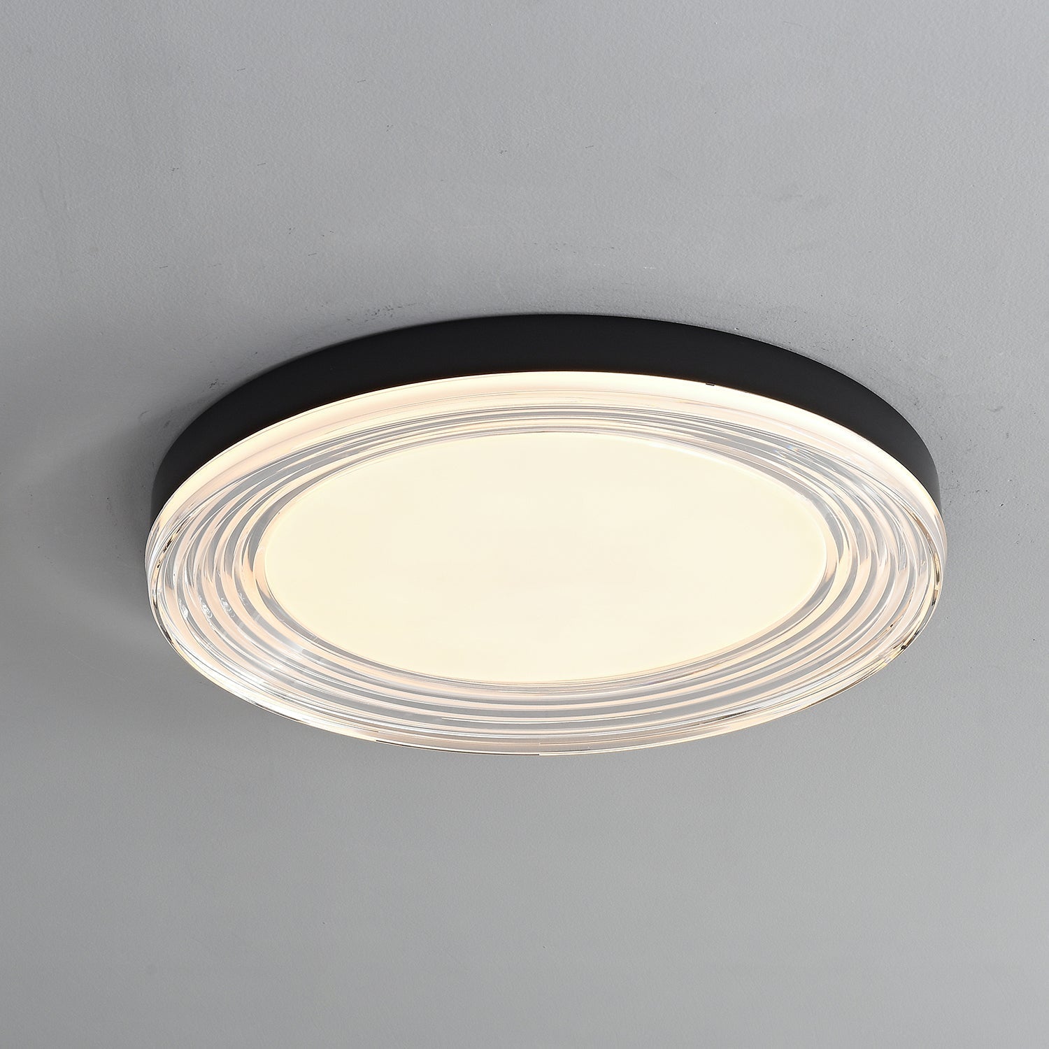 Lustra Ceiling Light Vanguard Acrylic Ring-Neutral Decor