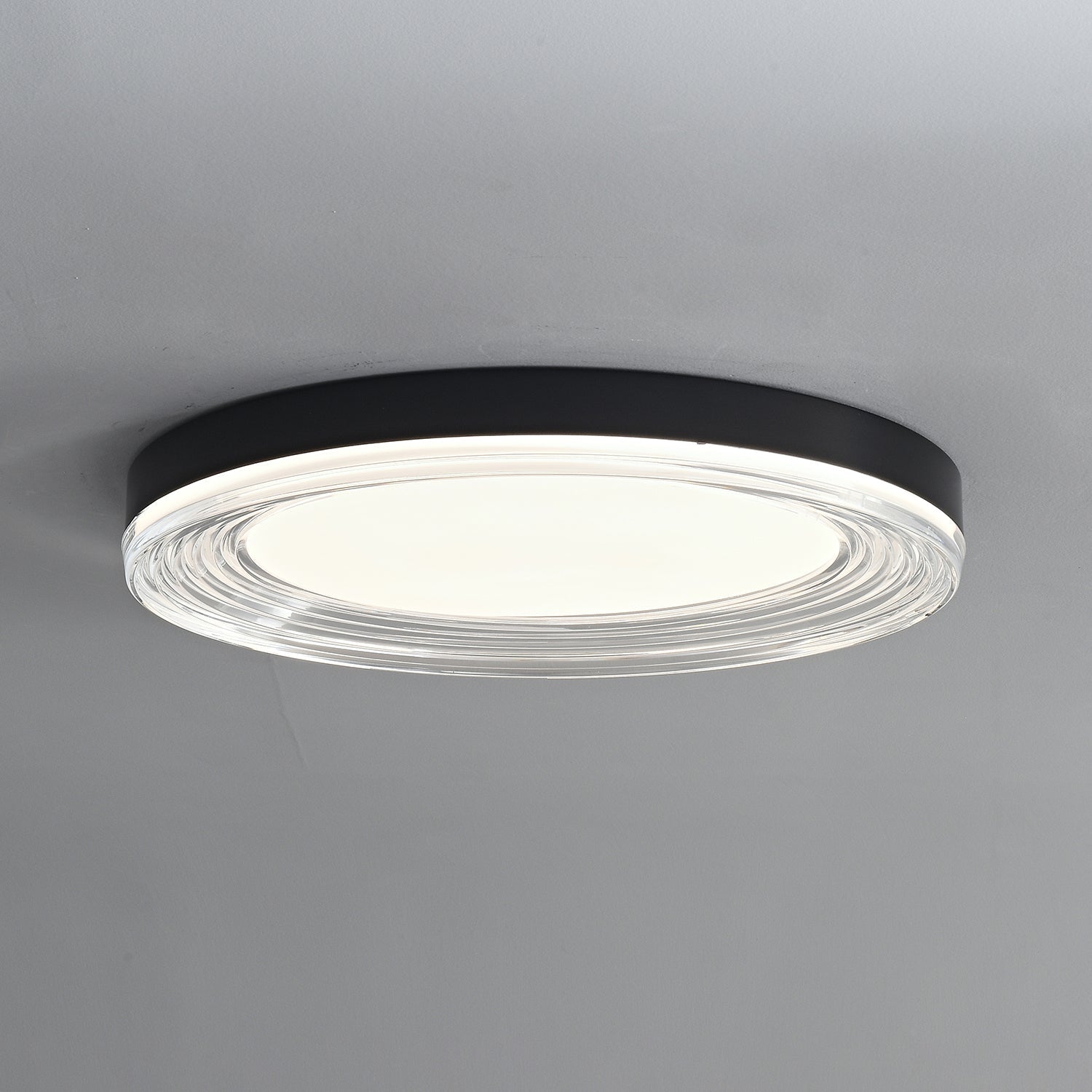 Lustra Ceiling Light Vanguard Acrylic Ring-Neutral Decor