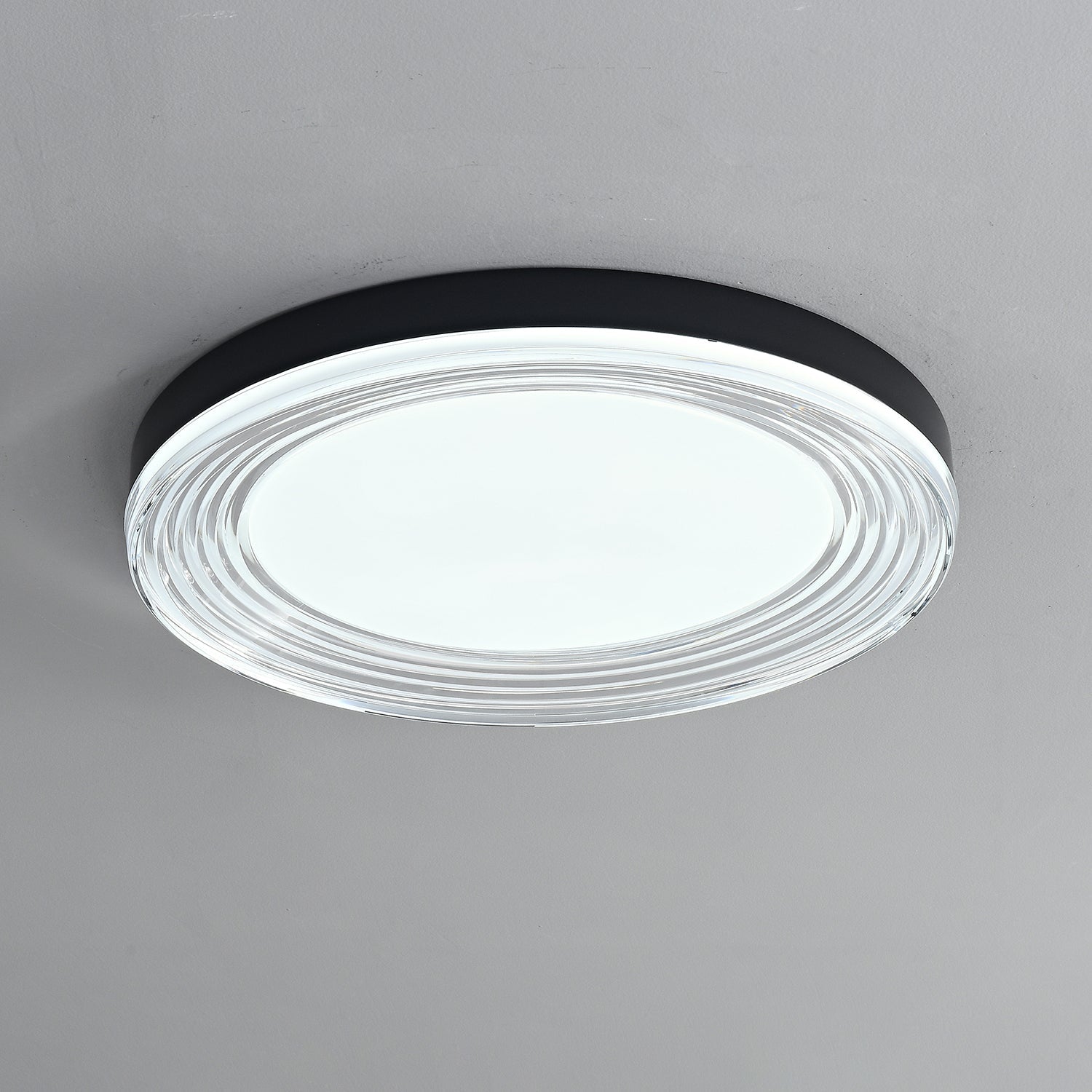 Lustra Ceiling Light Vanguard Acrylic Ring-Neutral Decor