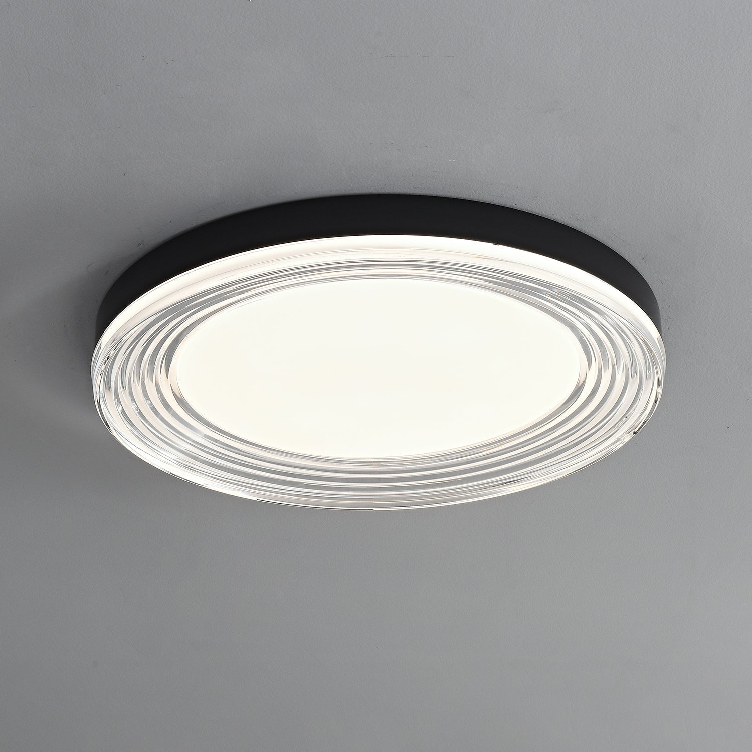 Lustra Ceiling Light Vanguard Acrylic Ring-Neutral Decor