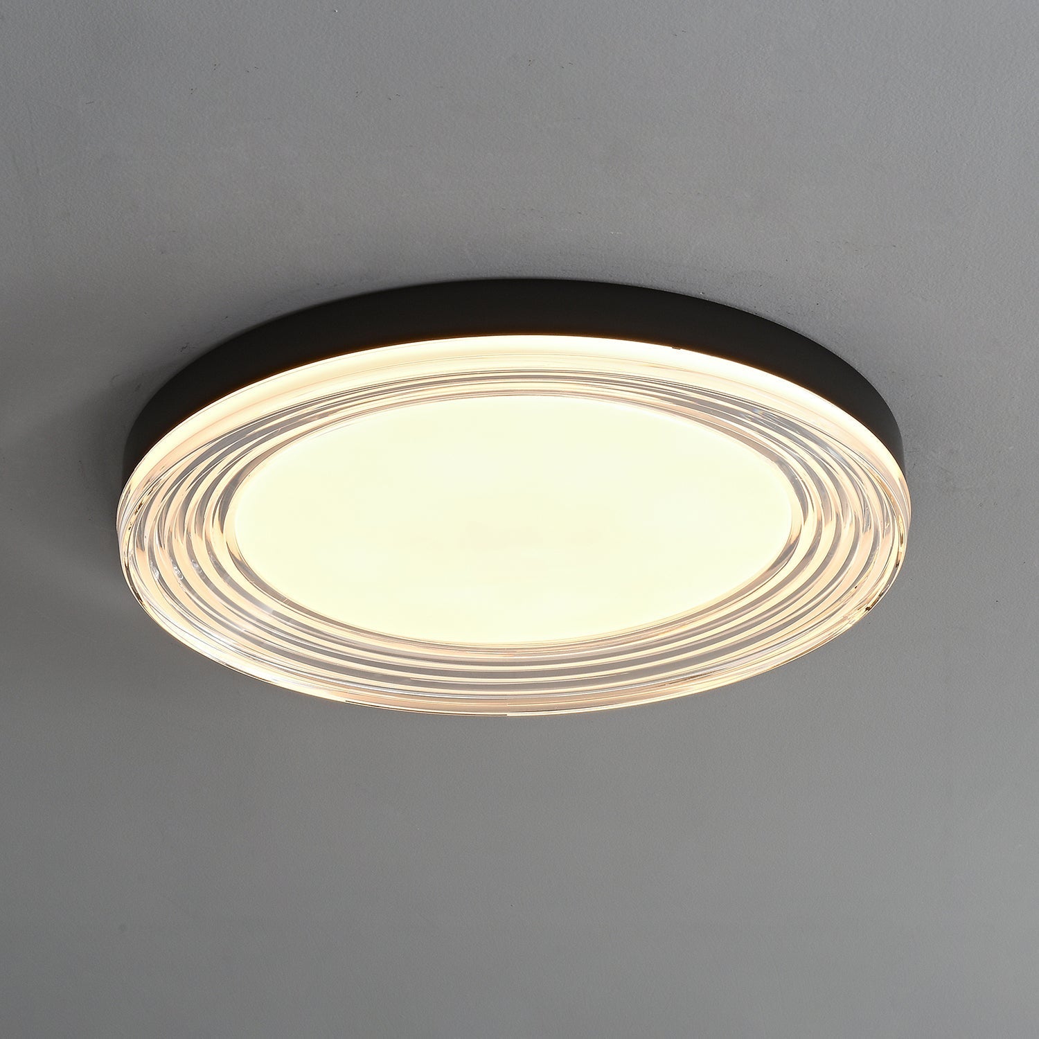 Lustra Ceiling Light Vanguard Acrylic Ring-Neutral Decor