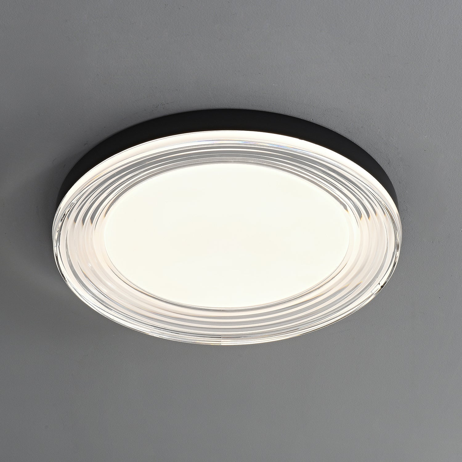 Lustra Ceiling Light Vanguard Acrylic Ring-Neutral Decor