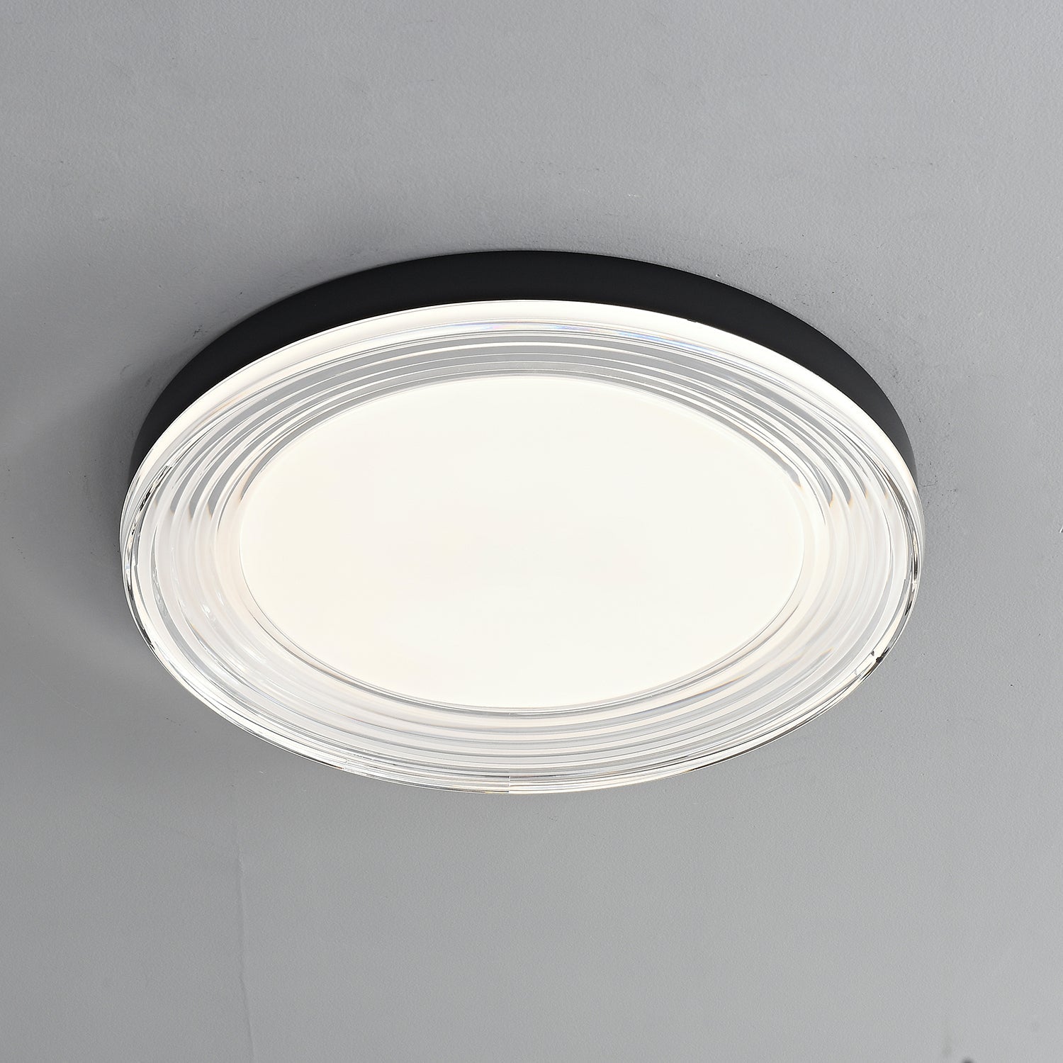 Lustra Ceiling Light Vanguard Acrylic Ring-Neutral Decor