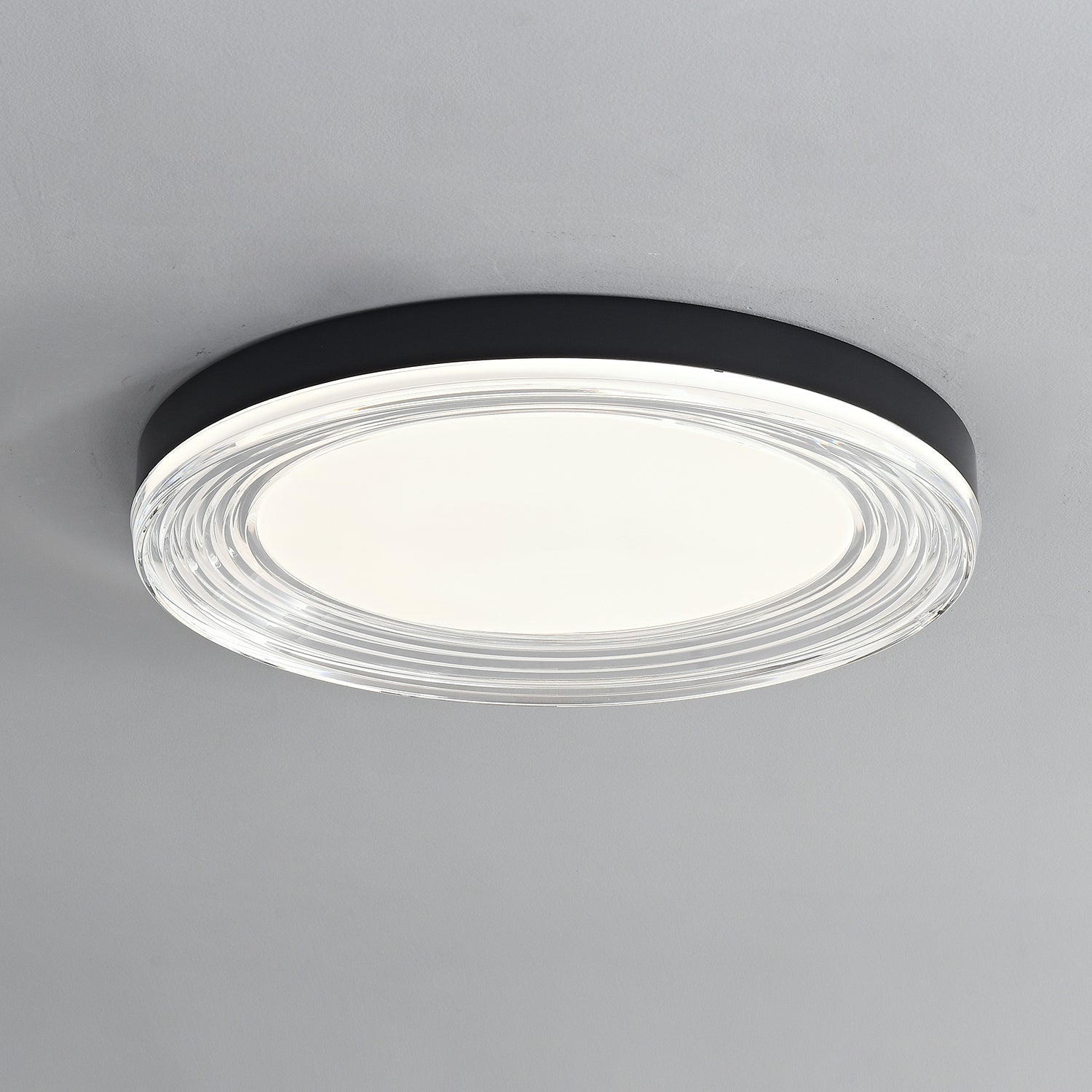 Lustra Ceiling Light Vanguard Acrylic Ring-Neutral Decor