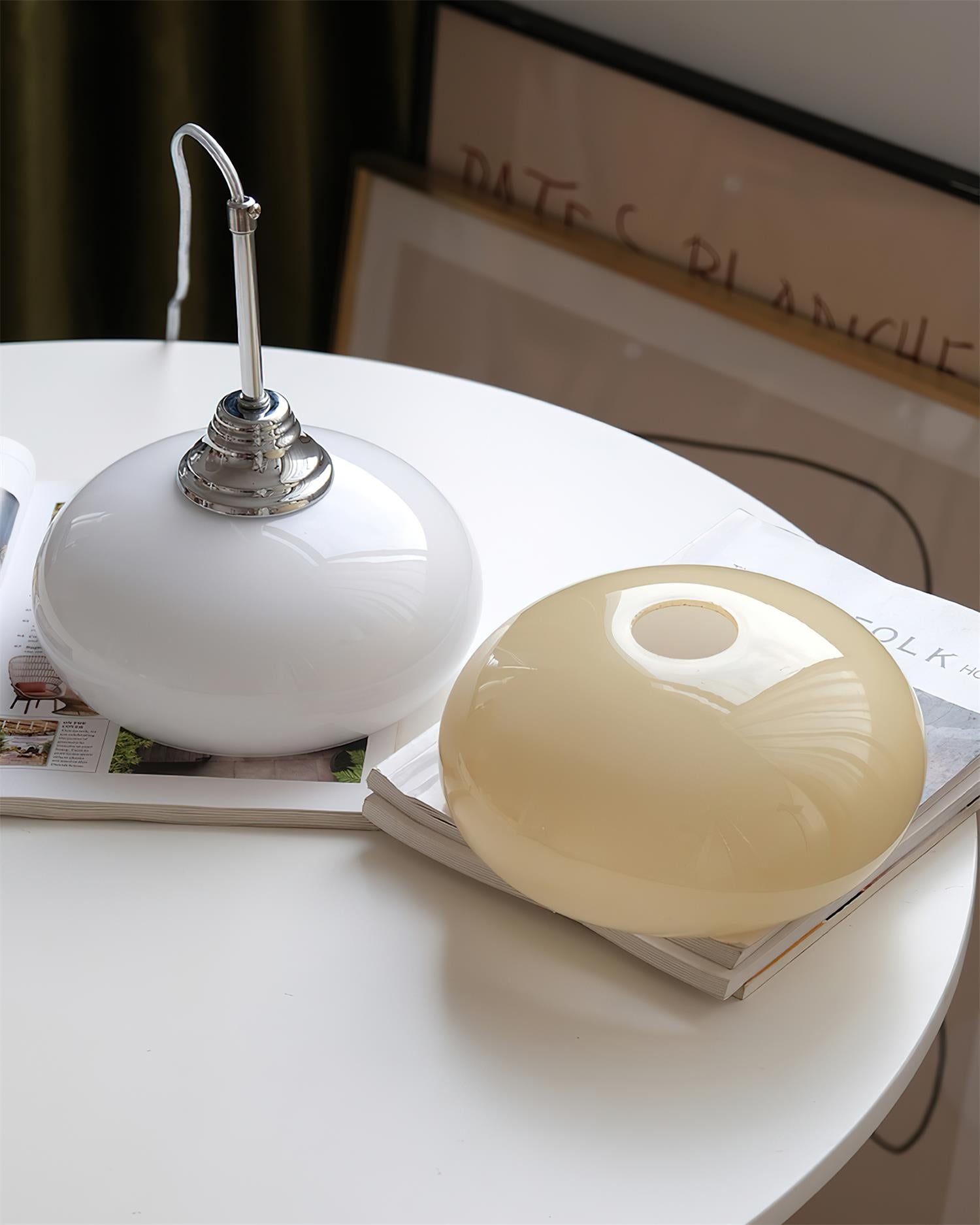 Amber-Bloom Pendant Lamp