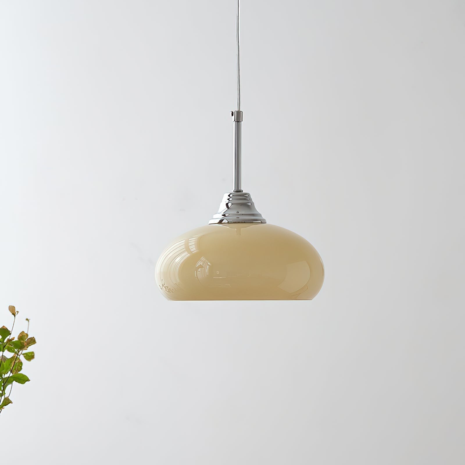 Amber-Bloom Pendant Lamp