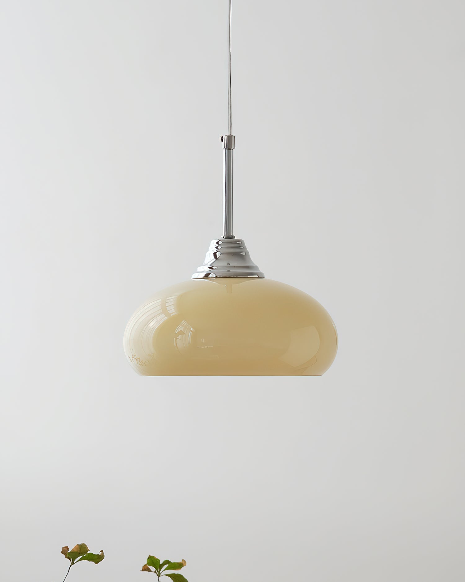 Amber-Bloom Pendant Lamp