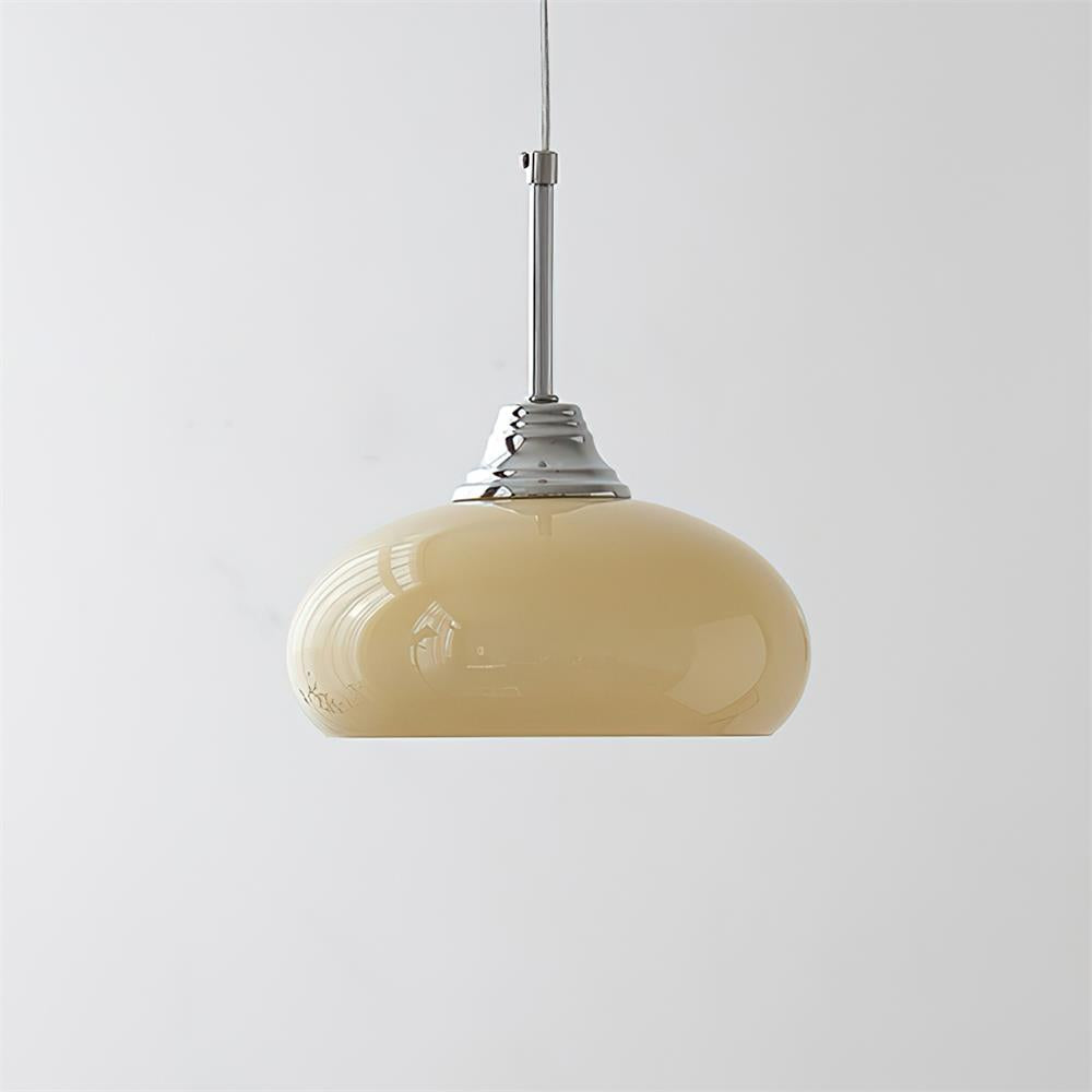 Amber-Bloom Pendant Lamp
