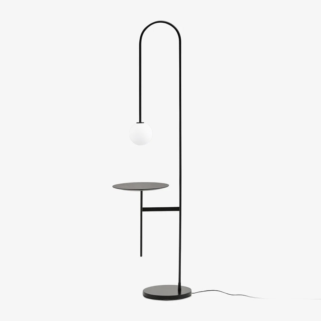 Celonce Glass Minimalist Floor Lamp-Neutral Decor