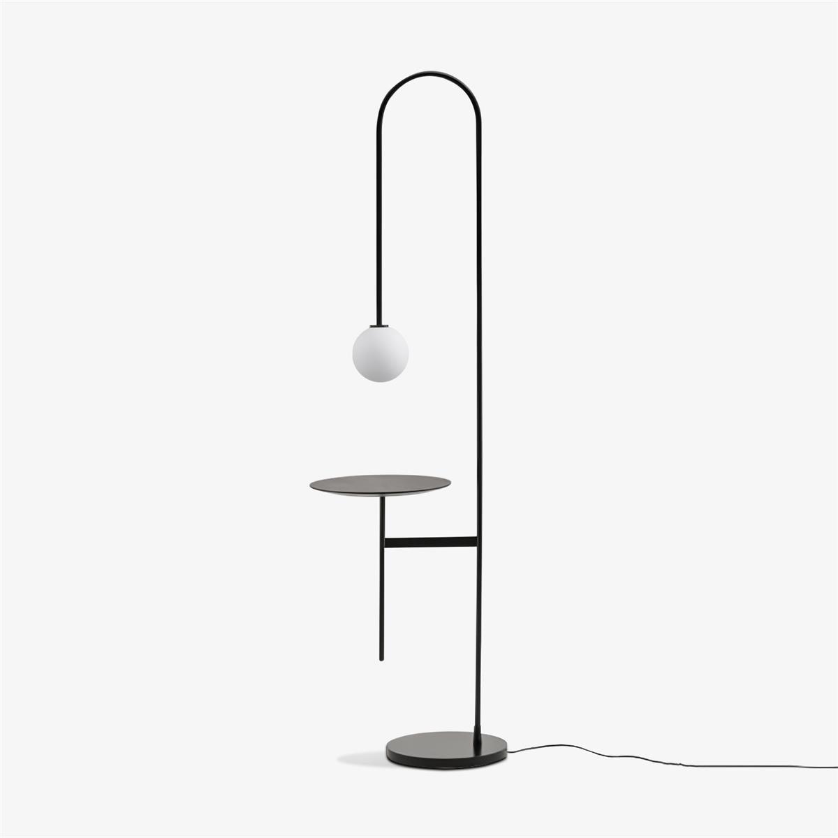 Celonce Glass Minimalist Floor Lamp-Neutral Decor