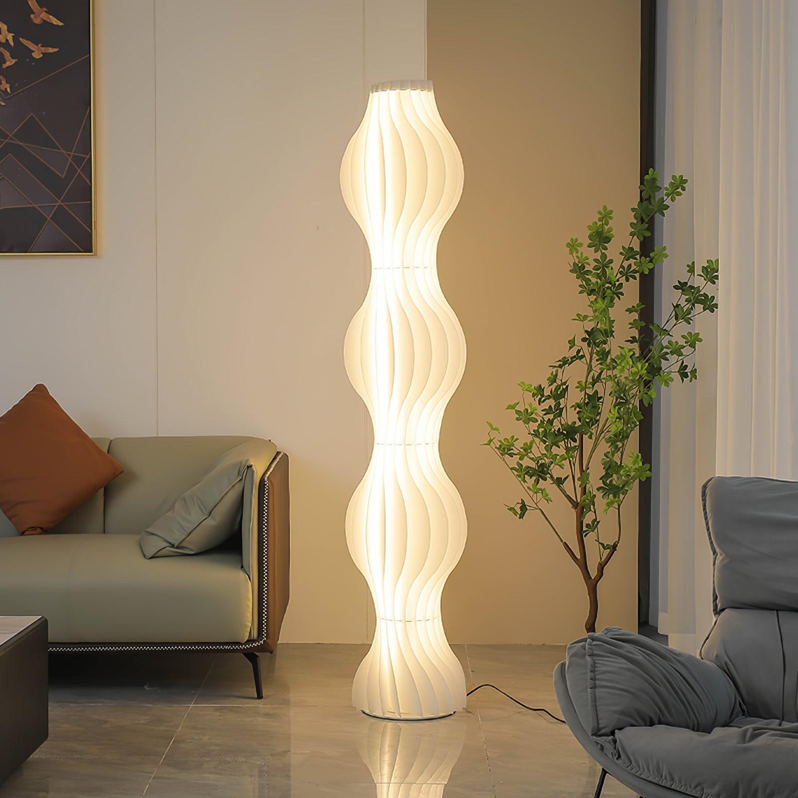 Dotha Contemporary Floor Lamp-Neutral Decor