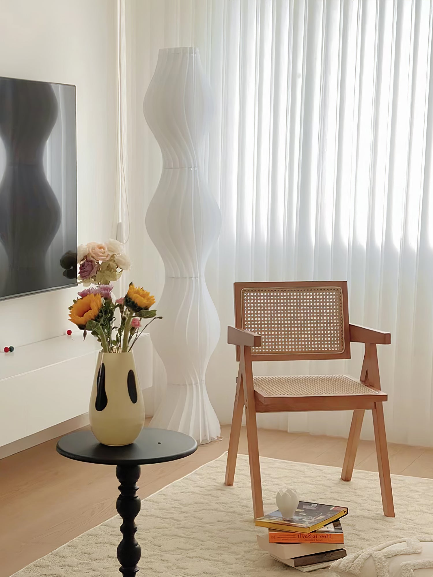 Dotha Contemporary Floor Lamp-Neutral Decor