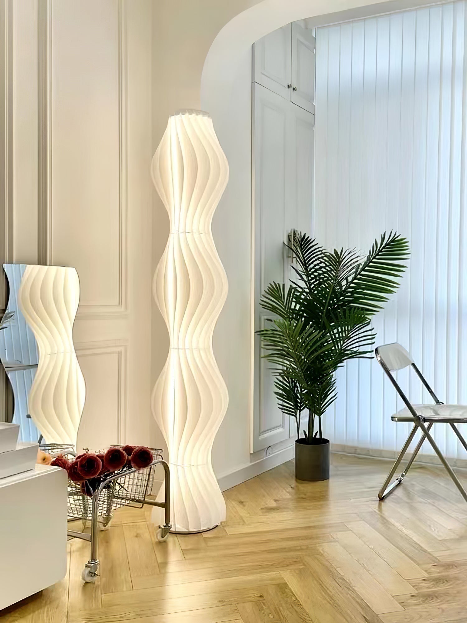 Dotha Contemporary Floor Lamp-Neutral Decor