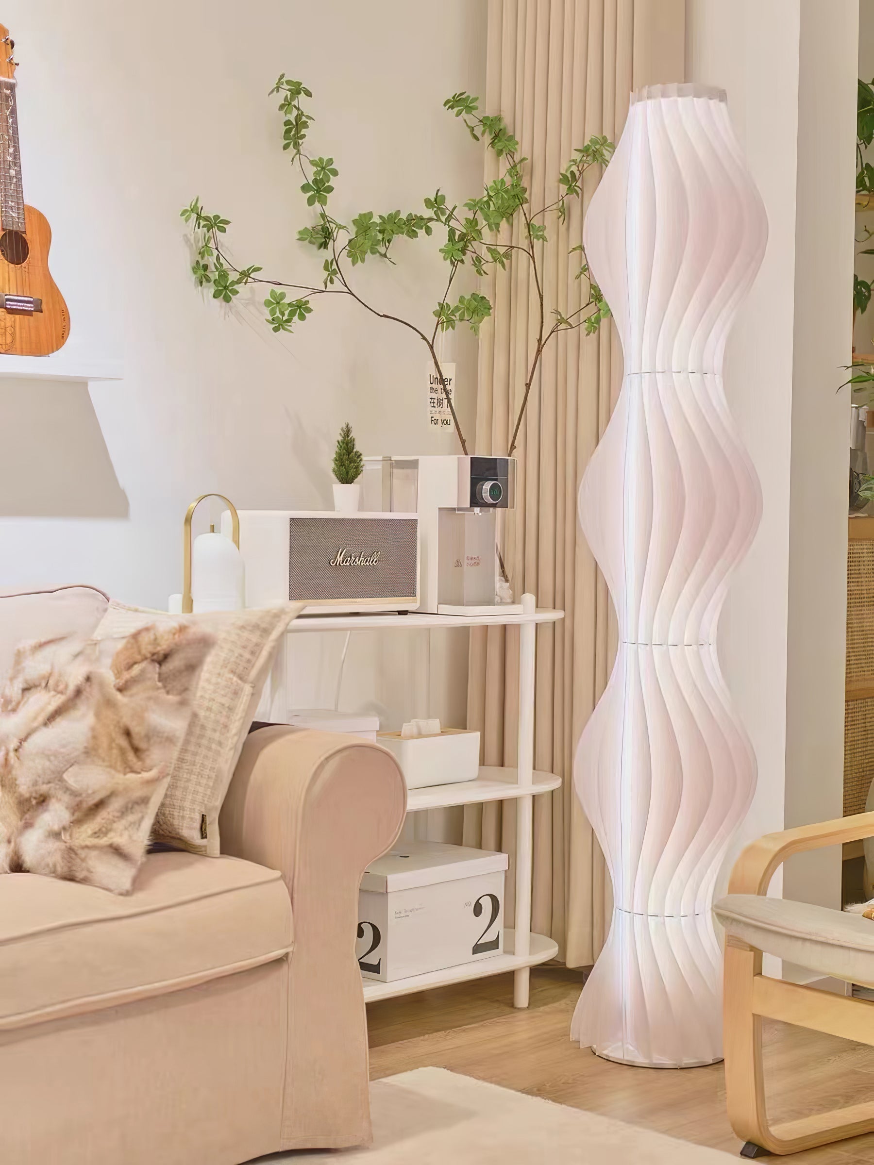 Dotha Contemporary Floor Lamp-Neutral Decor