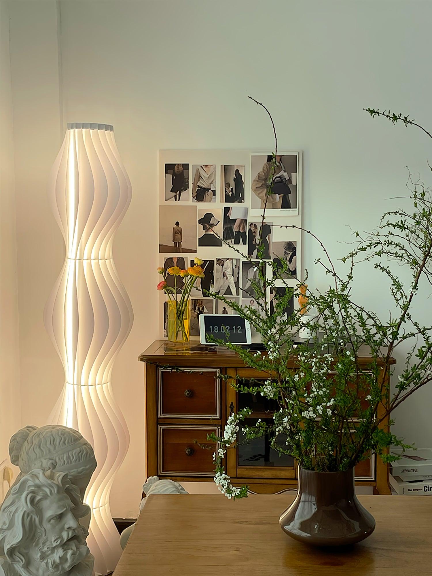 Dotha Contemporary Floor Lamp-Neutral Decor