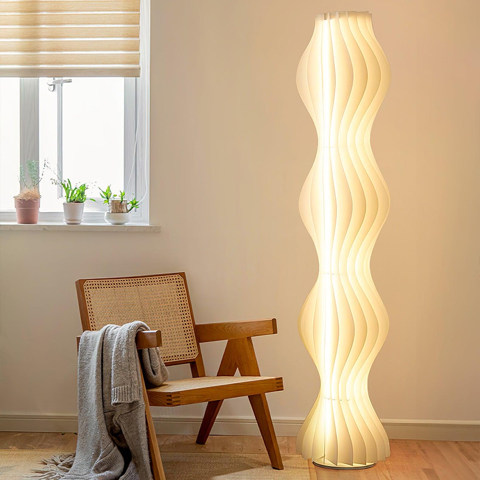 Dotha Contemporary Floor Lamp-Neutral Decor