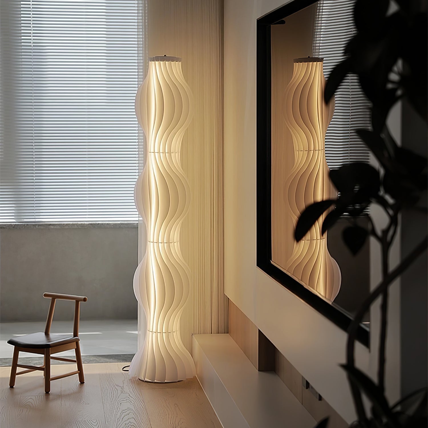 Dotha Contemporary Floor Lamp-Neutral Decor