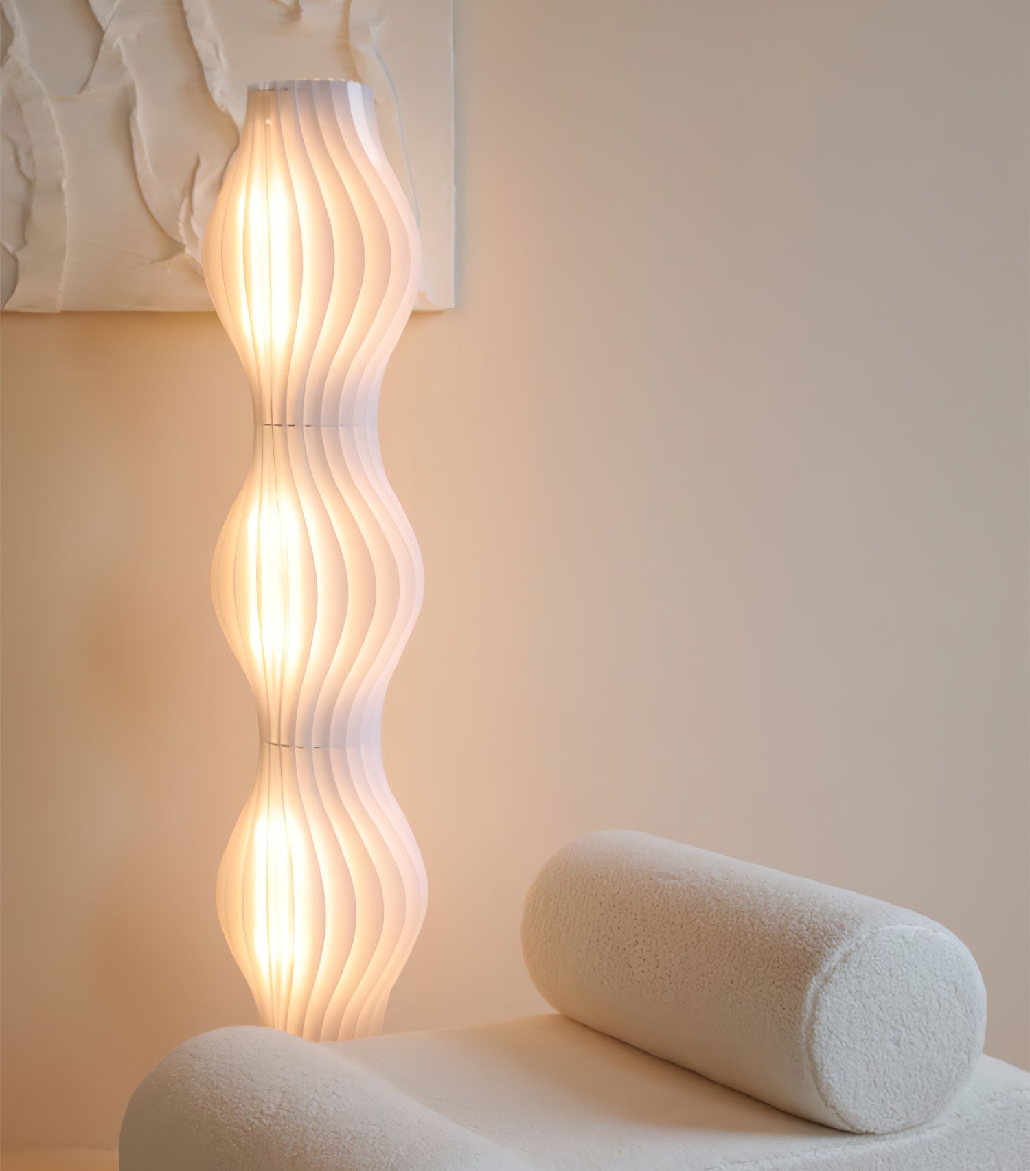 Dotha Contemporary Floor Lamp-Neutral Decor