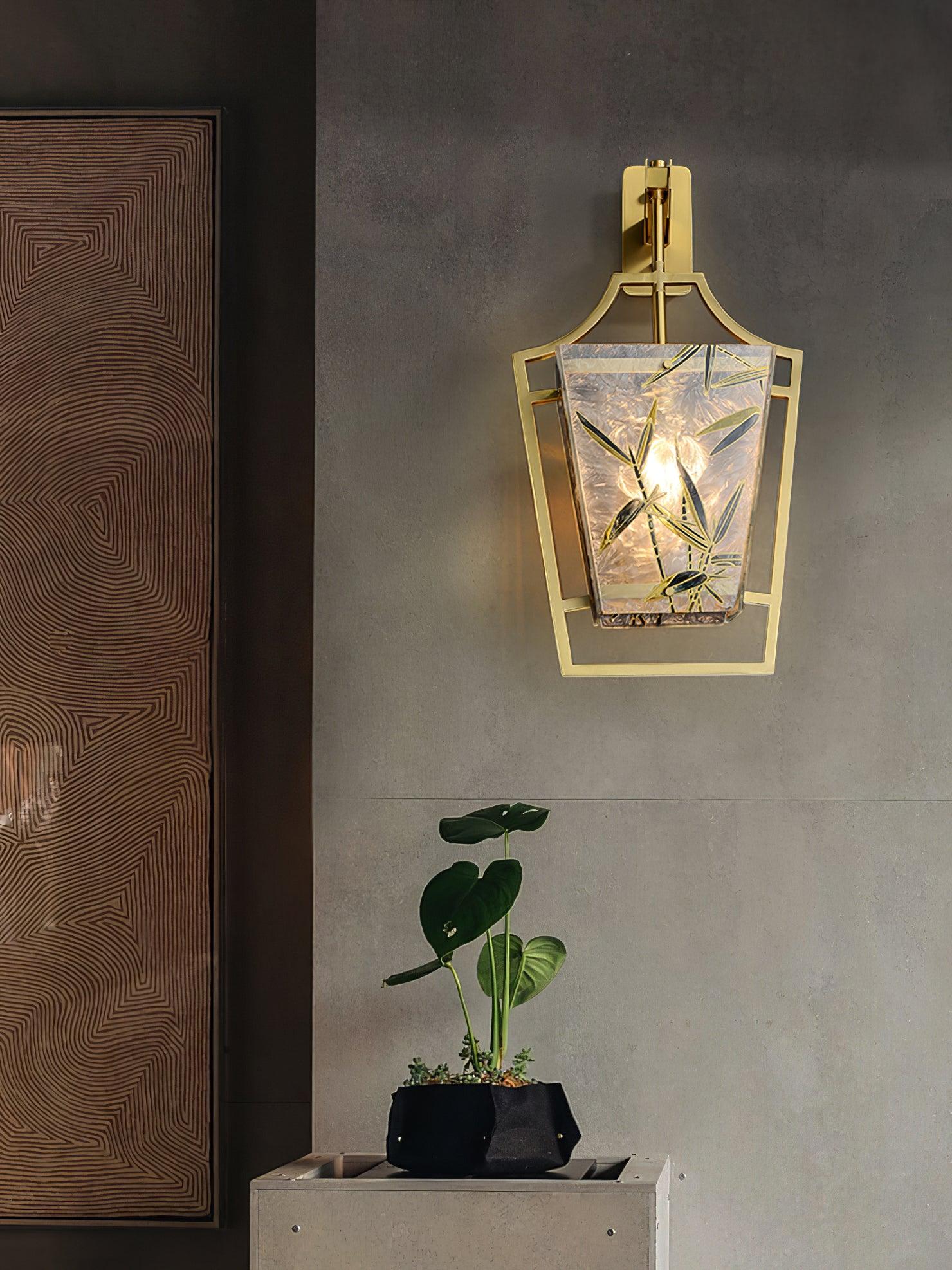 Zenith Elegant Brass Single Sconce-Neutral Decor