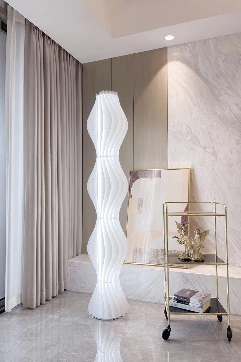 Dotha Contemporary Floor Lamp-Neutral Decor