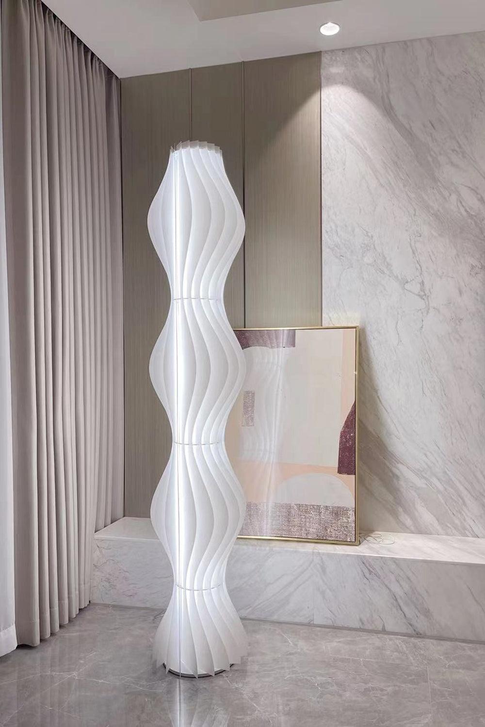 Dotha Contemporary Floor Lamp-Neutral Decor
