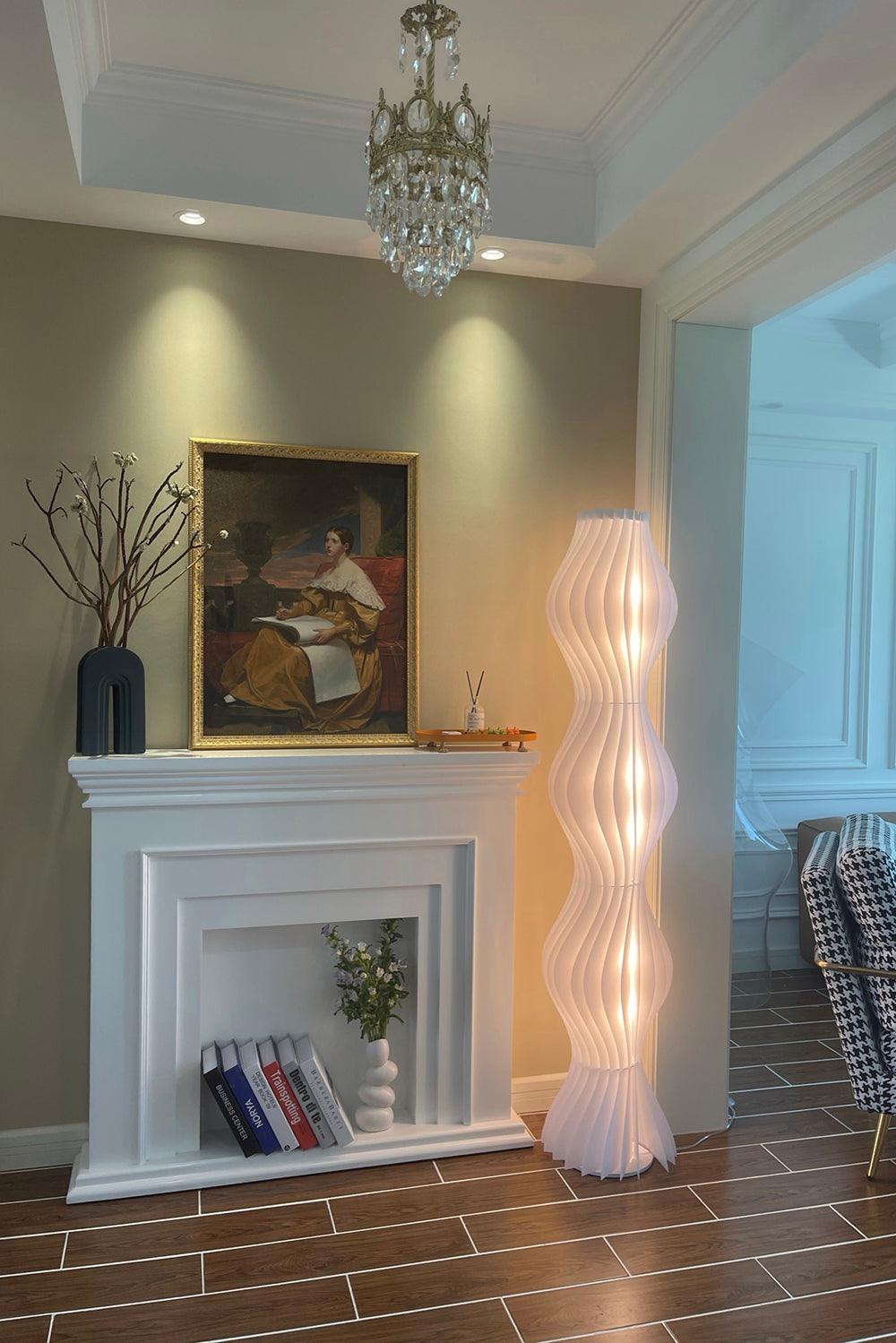 Dotha Contemporary Floor Lamp-Neutral Decor
