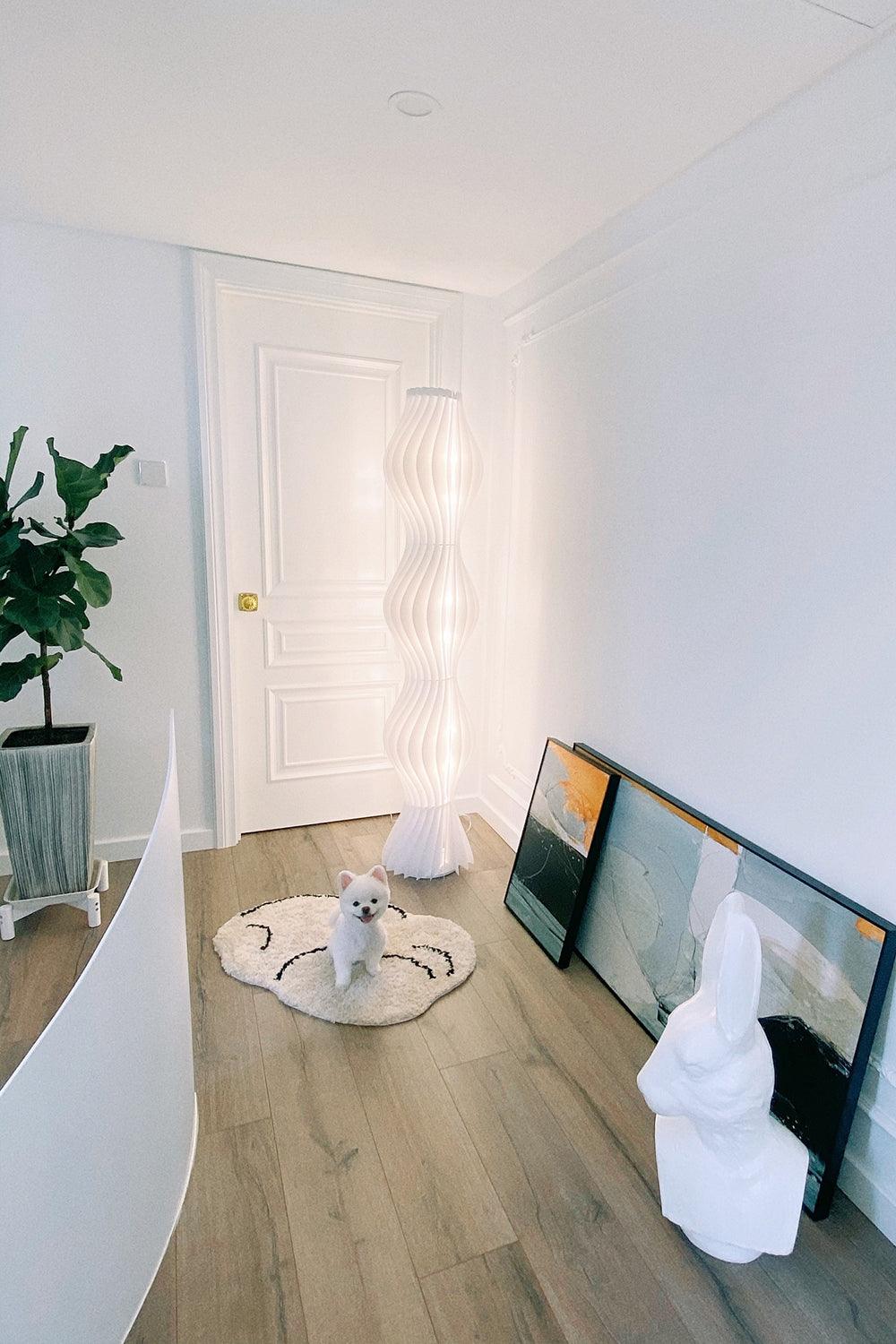 Dotha Contemporary Floor Lamp-Neutral Decor
