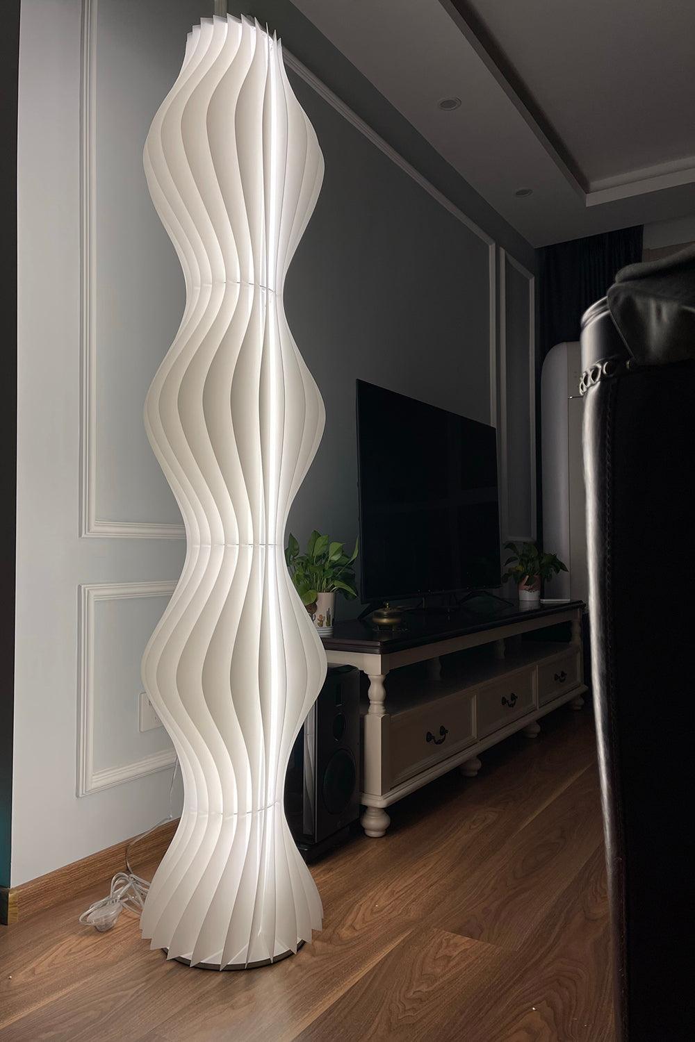 Dotha Contemporary Floor Lamp-Neutral Decor